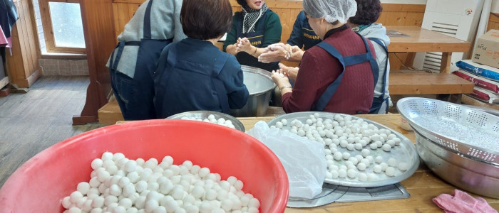 2024년 12월 무료급식소 봉사활동 모습